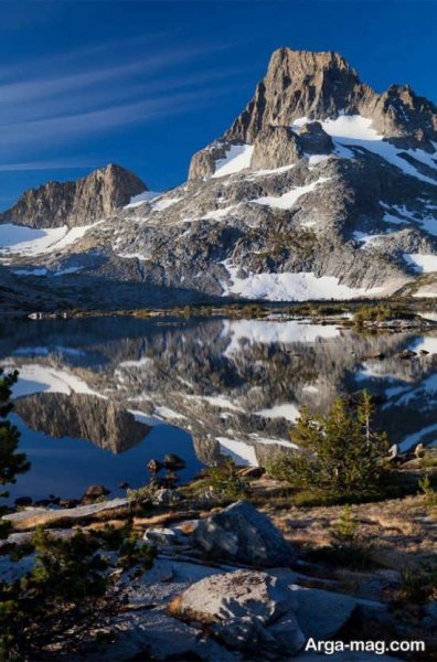  عکس منظره زیبا کوهی