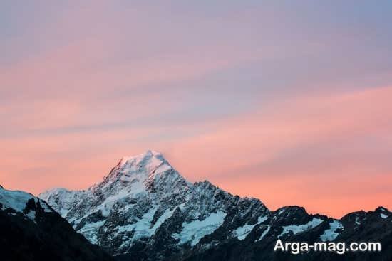  عکس منظره زیبا کوهی