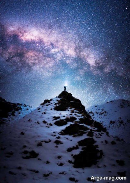  عکس منظره زیبا کوهی