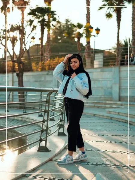  ژست عکاسی دخترونه