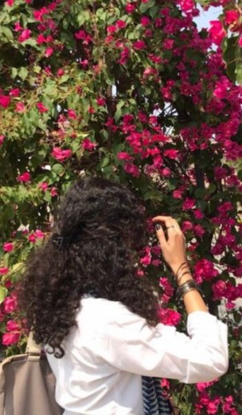 عکس دختر مو فرفری ایرانی