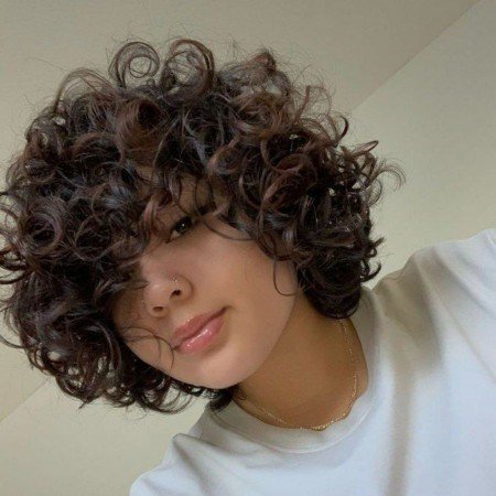  عکس دختر مو فرفری ایرانی