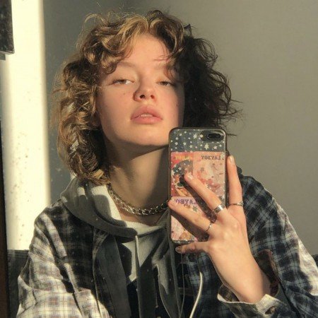  عکس دختر مو فرفری ایرانی