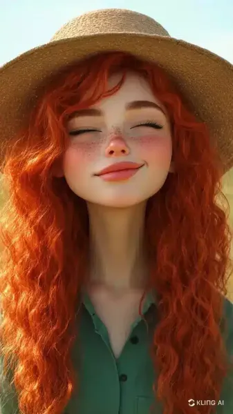  عکس دختر مو فرفری مشکی فانتزی