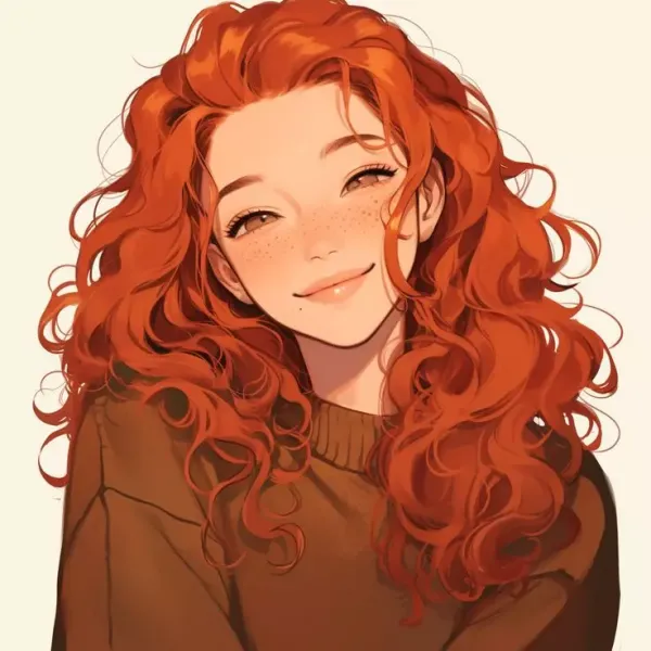  عکس دختر مو فرفری مشکی فانتزی