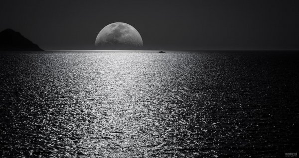  عکس دریا در شب برای پروفایل