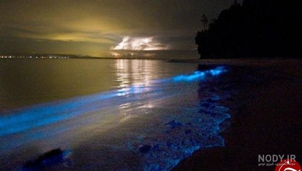  عکس دریا در شب برای پروفایل