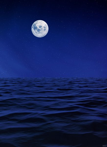 عکس دریا در شب برای پروفایل