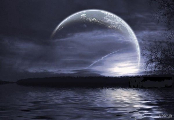  عکس دریا در شب برای پروفایل