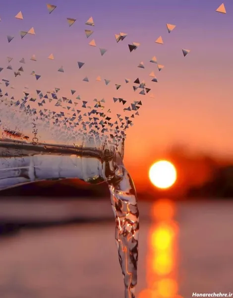  عکس غروب خورشید زیبا