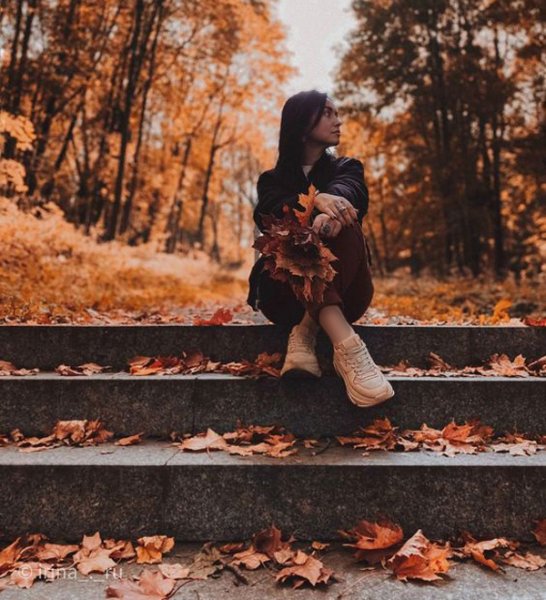  عکس دخترونه پاییزی