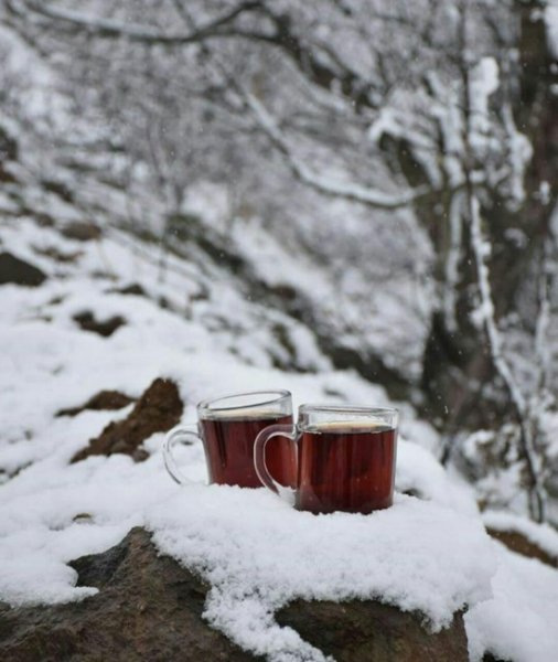  عکس منظره برفی