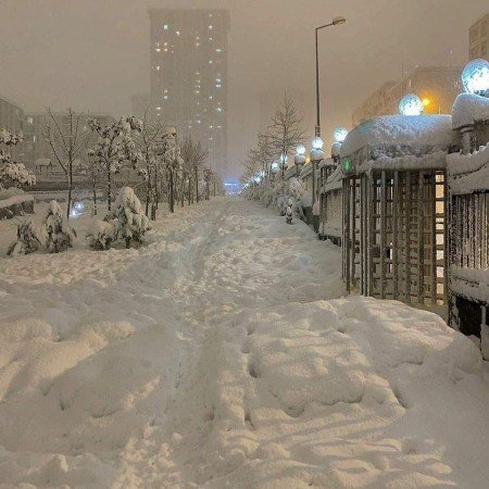  عکس منظره برفی برای پروفایل