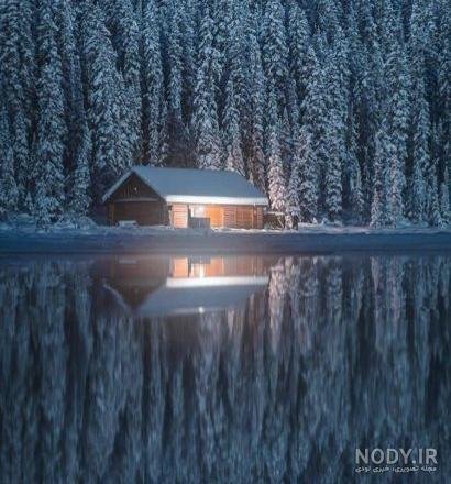  عکس طبیعت زمستانی برای پروفایل