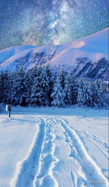  عکس طبیعت زمستانی برای پروفایل