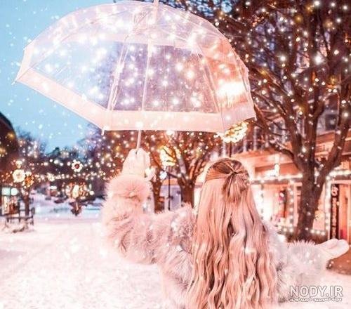  پروفایل دخترانه برای فصل زمستان