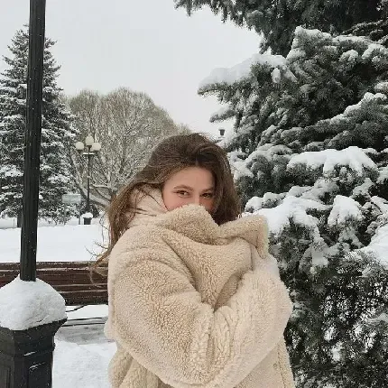  پروفایل زمستونی دخترانه لاکچری