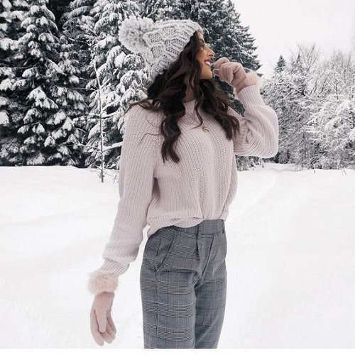  عکس پروفایل دخترونه برفی