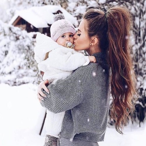  عکس پروفایل دخترونه برفی