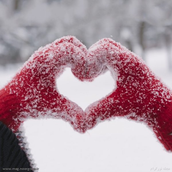  پروفایل زمستانی عاشقانه