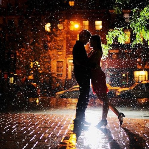  عکس برف در شب دخترانه