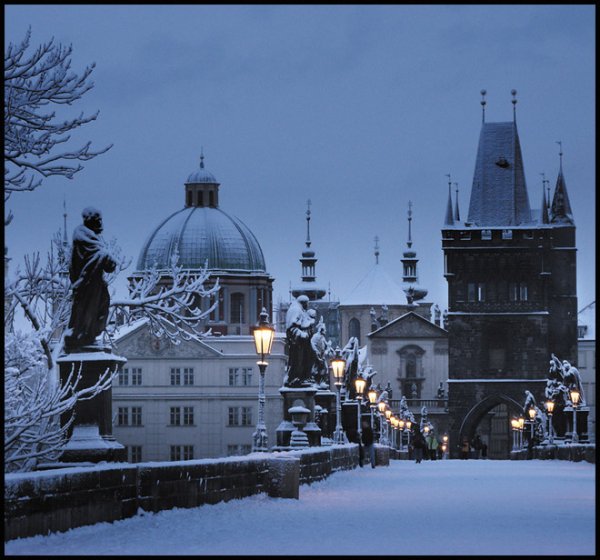 عکس طبیعت زمستانی اروپا