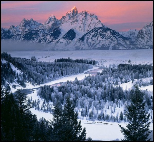  عکس طبیعت زمستانی اروپا