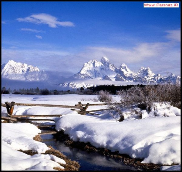  عکس طبیعت زمستانی اروپا