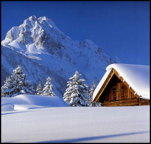  عکس طبیعت زمستانی اروپا