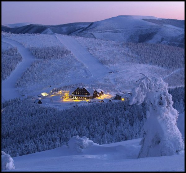  عکس طبیعت زمستانی اروپا