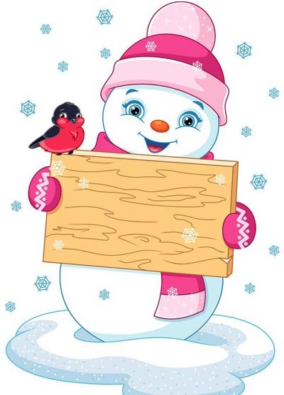 عکس پروفایل آدم برفی