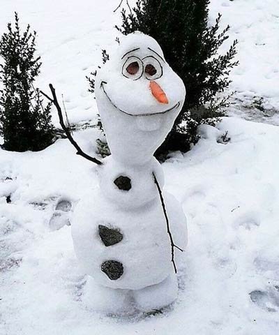  عکس پروفایل آدم برفی