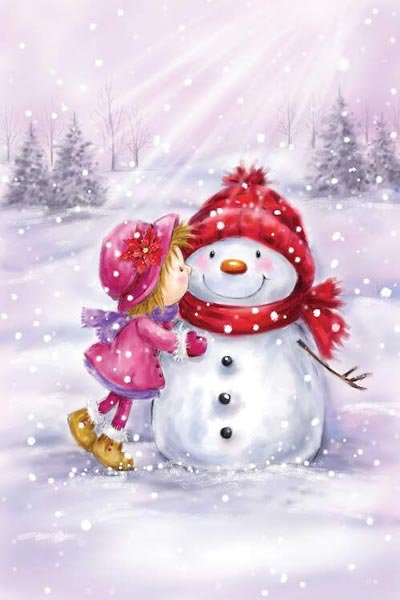  عکس پروفایل آدم برفی