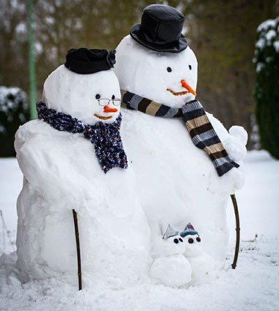  عکس پروفایل آدم برفی