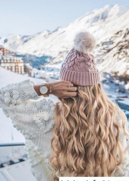  پروفایل زمستانی فانتزی دخترانه