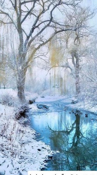  پروفایل زمستانی فانتزی دخترانه