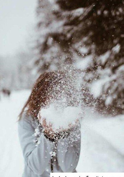  پروفایل زمستانی فانتزی دخترانه