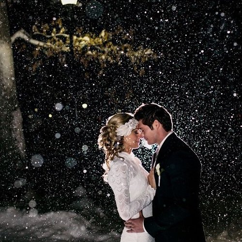  عکس عاشقانه زمستانی دو نفره