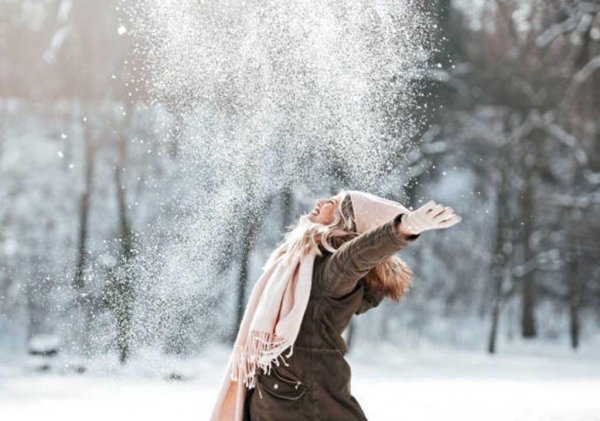  عکس عاشقانه زمستانی فانتزی