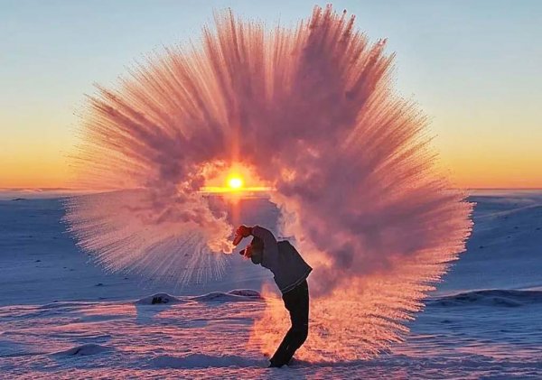  عکس عاشقانه زمستانی فانتزی