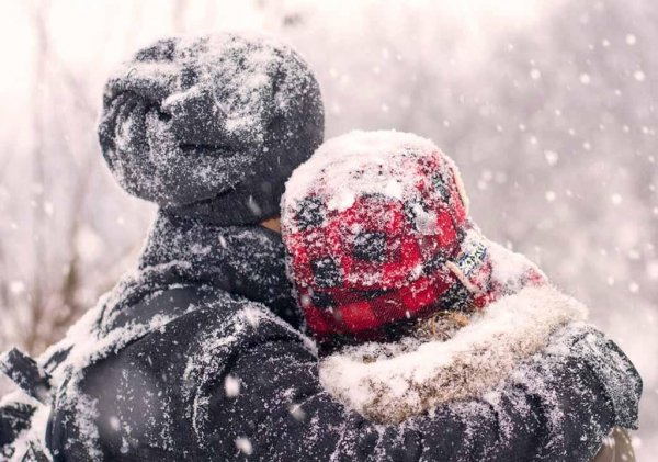  عکس عاشقانه زمستانی فانتزی