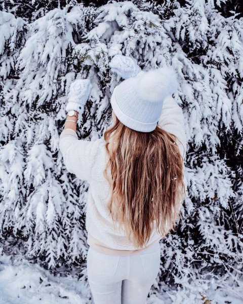  عـکس بـرفی دخترانه