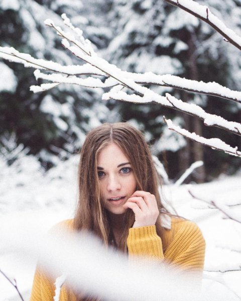  عـکس بـرفی دخترانه