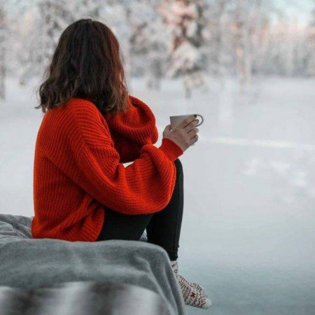  عکس پروفایل دخترونه در برف