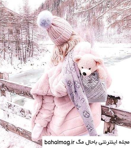  عکس دخترانه زمستانی