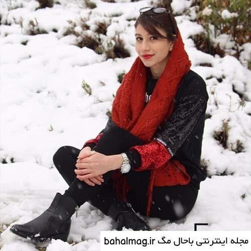  عکس دخترانه زمستانی