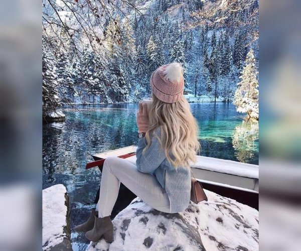  عکس دختر زمستانی اینستاگرامی برای پروفایل
