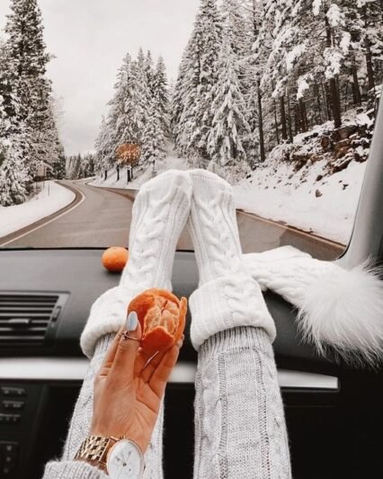  عکس دختر پروفایل زمستانی اینستا