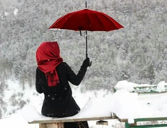  عکس دختر پروفایل زمستانی اینستا