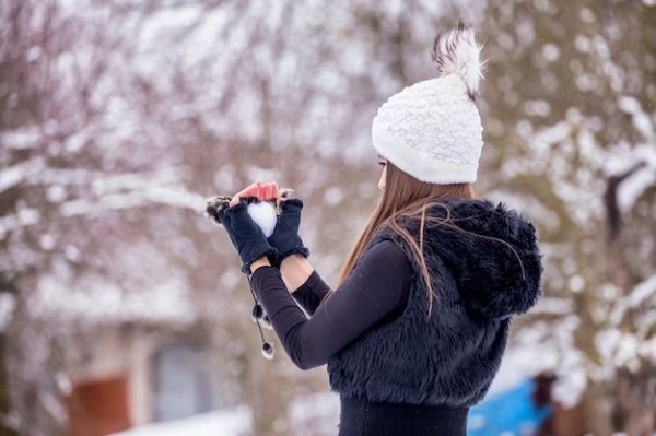  عکس دختر پروفایل زمستانی اینستا